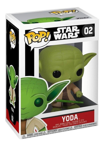 Imagem 3 de 4 de Boneco Funko Pop Mestre Yoda 02 Bobble Head - Star Wars