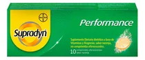 Comprar Supradyn Performance Vitaminas B Calcio 10 Comp Efervecente Sabor Naranja