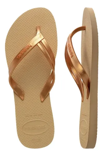Sandália Chinelo Havaianas Elegance  Tira Vazada Feminino