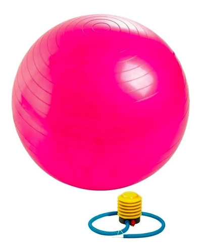 Balón Pelota Fitness Gimnasio Pilates Yoga 75cm + Bomba