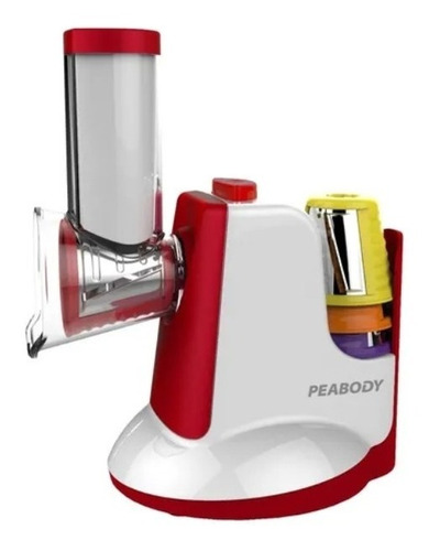 Imagen 11 de 20 de Rallador Eléctrico Peabody Sm326 Con Accesorios 5 Cuchillas