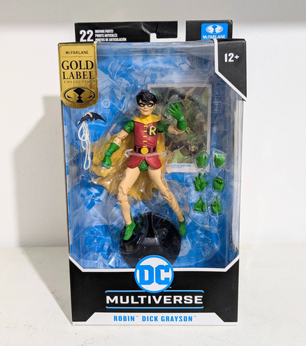 Robin Dick Grayson Gold Label Mcfarlane Toys Repack (Usado)