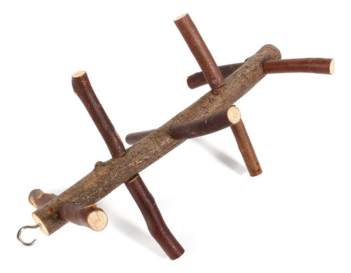 Juguete Para Pájaros, Ramas De Loro, Soporte De Jaula, Fácil