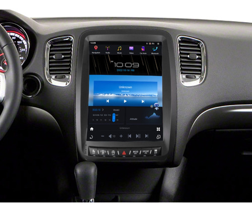 Pantalla De Radio Estéreo Gps Carplay Para Dodge Durango 201