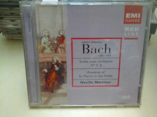 Cd 0383 - Johann S. Bach - Neville Marriner - Suites Nos 2 