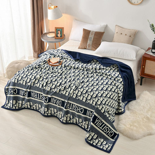 01 Manta Premium De Lujo A1 Reversible Elegante Importada