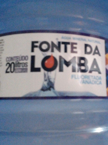 Água Mineral Da Lomba 