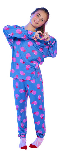 Pijama Nena Modal Soft Pink Bubble Tutta La Frutta 475-24