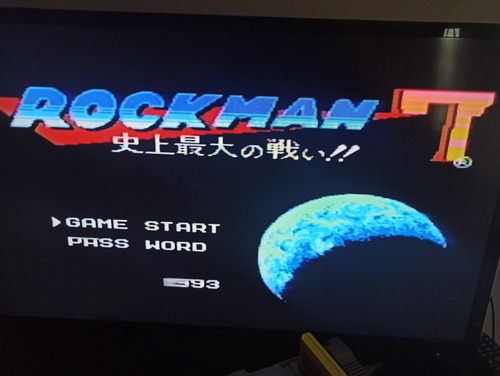 Rockman 7 Hack Family Famicom Nes (Usado)