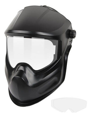 Casco De Soldadura, Máscara De Soldador, Con 2 Lentes