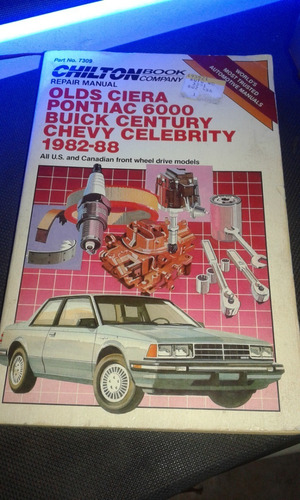 Celebrity,buick 1982- Libro Original Reparación Mecanica 