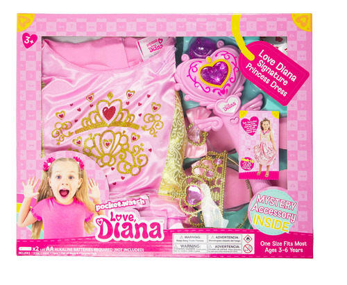 Kit De Vestuario Exclusivo De Princess Of Play Love Diana