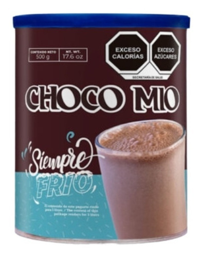 Chocolate Choco Mio Malteada 500grs