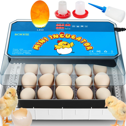 Buileni Incubadora De Huevos, 12-15 Huevos De Pollo Completa