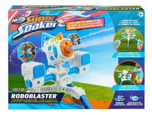 Nerf Super Soaker Lanzador Automático Chorros De Agua 66204