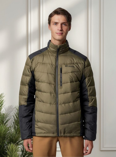 Campera Columbia Térmica Hombre Sin Capucha Labyrinth Loop