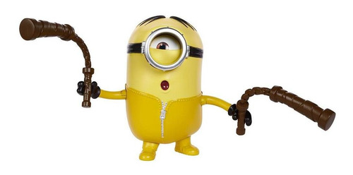 Figura Minions Travessos Stuart Com Nunchaku - Mattel