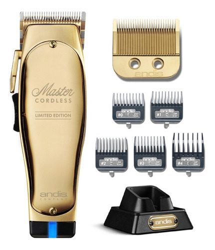 Promocion!!! Master Cordless Limited Edition Gold Clipper Color Dorado