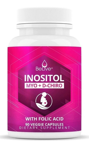 Mioinositol Y D-chiro Inositol Acido Folico 40 En 1 X 90 Cap