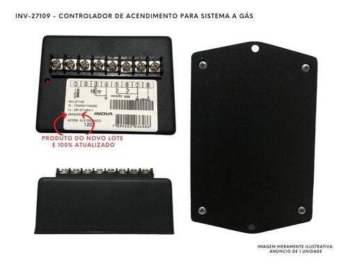 Controlador Sensor De Chama Para Sistema A Gás Inv-27109