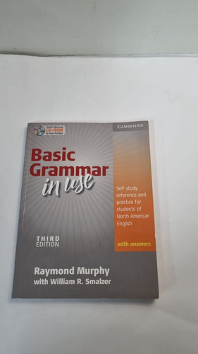 Livro Basic Grammar In Use Raymond Murphy Cambridge 3a Edição Com Cd A4479 (Usado)