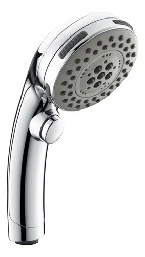 Phoetya Cabezal de ducha i/ónico con funci/ón de modo de rociador de mano cabezal de ducha para piel seca y cabello modos de ducha ajustable plata