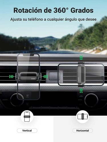 2024 Soporte Celular Auto, Base Porta Celular Automóvil 360°