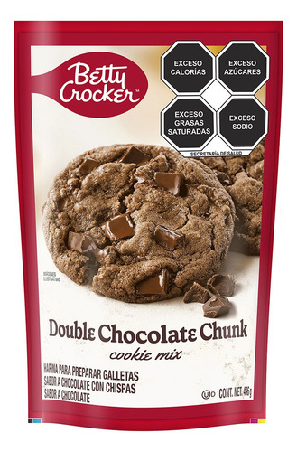 Harina para Galletas Chocolate con Chispas Betty Crocker 496 g
