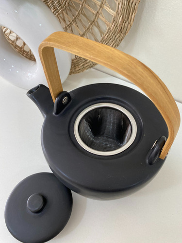 Tetera Cala 850ml Ideal Para Regalar Negro