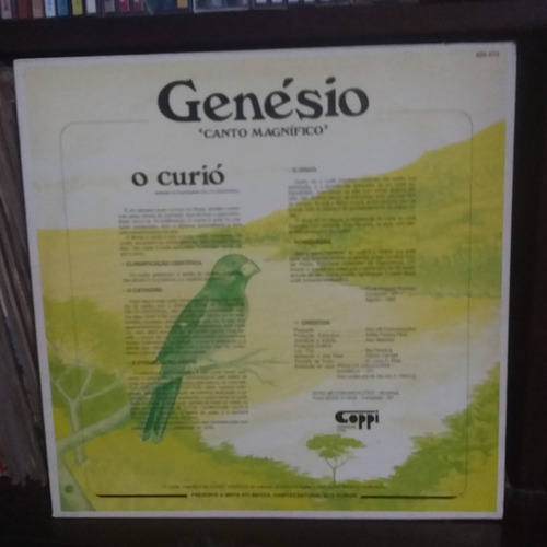 Lp Genésio Canto Magnífico Praia Grande _ Super Clássico (Usado)