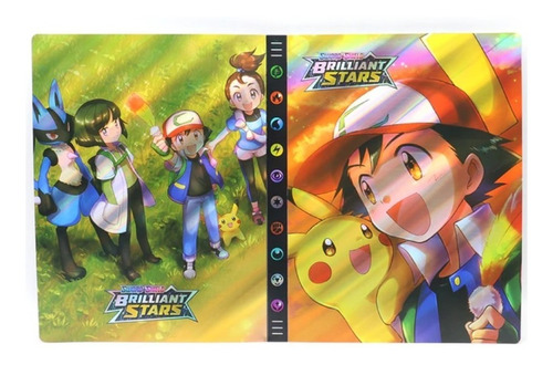 Álbum 432 Cartas Pokémon Grande Colección Pikachu Ash