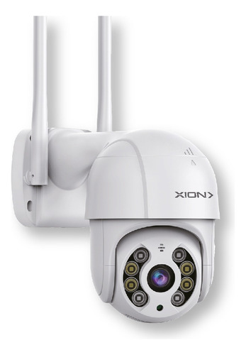 Camara De Seguridad Smart Wifi Exterior/interior Xion Color Blanco