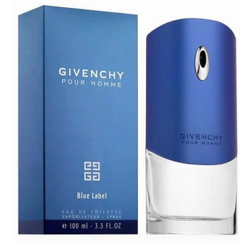 Givenchy Pour Homme Blue Label 100 Ml - Envio Gratis