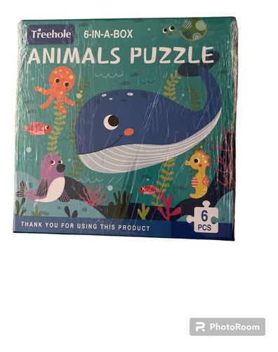 Juego De Puzzle Didactico, Bloques De Madera Y Expresiones