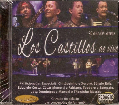 Cd Los Castillos - 30 Anos De Carreira Ao Vivo