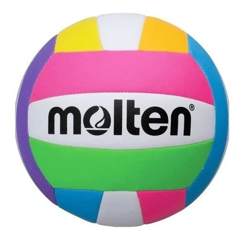 Imagen 1 de 1 de Balón De Voleibol Molten Beach Playa Neon Ms-500 N° 5