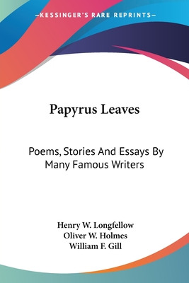 Libro Papyrus Leaves: Poems, Stories And Essays By Many F...