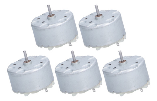 Motor De Engranajes Pequeño, 5 Piezas, Cepillo De Corriente