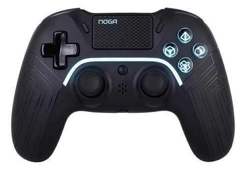 Joystick Inalámbrico Gamepad Para Ps4 P4 Play 4 Noga Ng-4400 Color Negro