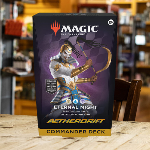 Deck Commander Eternal Might - Aetherdrift Inglês