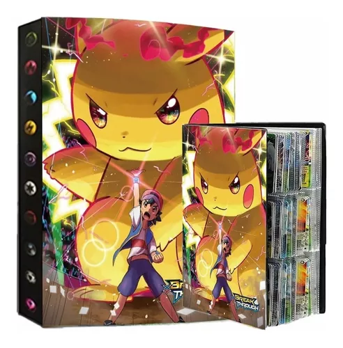 Generic Album des cartes pokemon grand Form 432 cartes - Pikachu