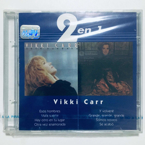 Vikki Carr - 2 En 1 - Esos Hombres - Canta En Español Cd New