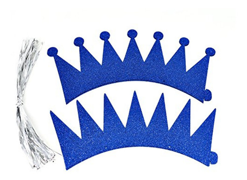 Sombrero De Fiesta Party Crowns Prince & Princess - Juego De