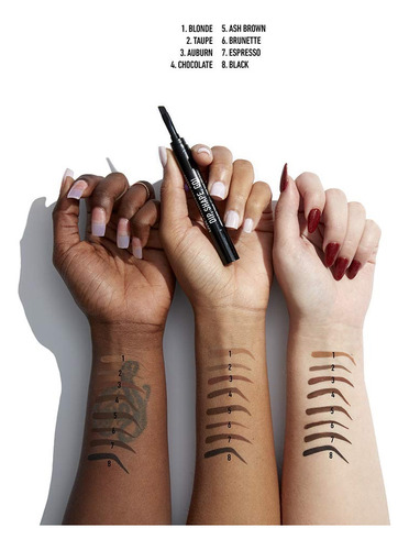 Pomada Cejas Larga Duración Dip, Shape, Go! Nyx