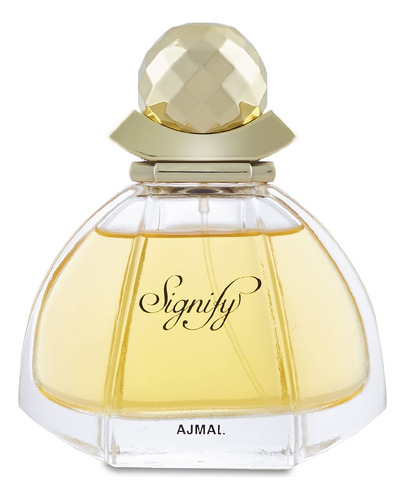 Perfume Ajmal Signify Edp 75 Ml Con Estampado Floral De Larg