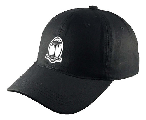 Gorra Clasica Algodón Negra Rugby R80