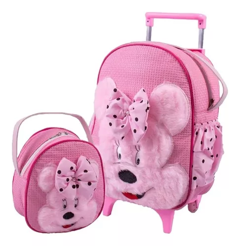 Kit Lancheira Infantil Minnie Completo 8 Peças  (14885/6190/13362/13365/5846/6307) - Meli Comércio