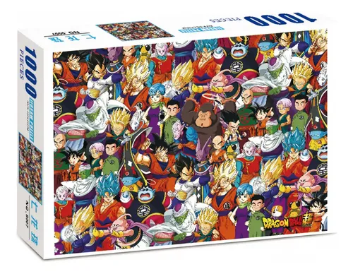 Juego Puzzle Rompecabezas 1000 Piezas Dragon Ball 70*50cm | Meses sin ...
