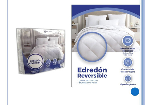 Edredon Reversible King Cod.140