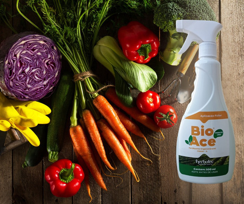 Kit Com 6 Bio Ace Fertilizante Organomineral Pronto Uso 7oz